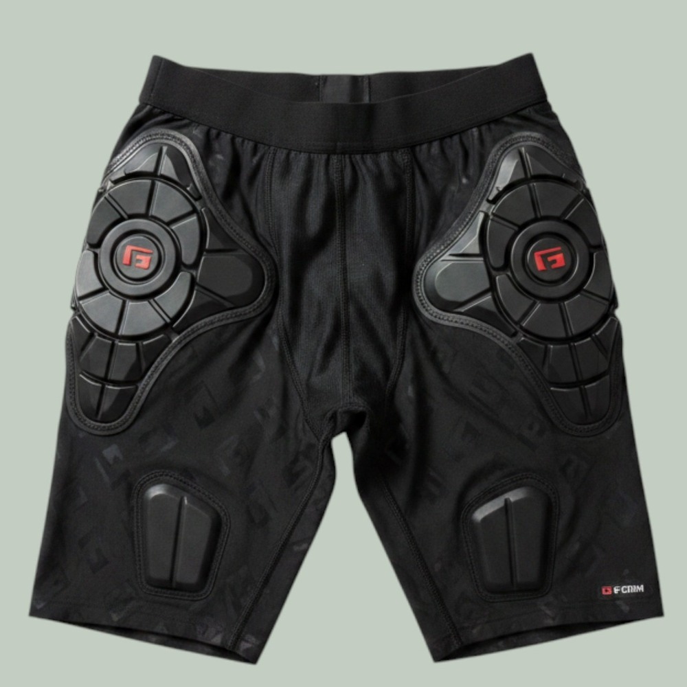 G-Form Pro-X Padded Compression Shorts Mens Large Black Impact Protection Armor